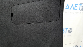 Hyundai Tucson 16-21 black lower trunk door trim, worn
