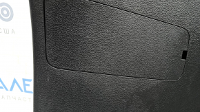 Hyundai Tucson 16-21 black lower trunk door trim, worn