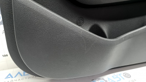 Door trim panel, front right, Hyundai Tucson 19-21, black, insert black, armrest leather black, with handle, scratches