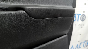 Door trim panel, front right, Hyundai Tucson 19-21, black, insert black, armrest leather black, with handle, scratches