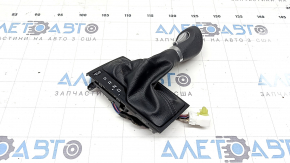 Hyundai Tucson 16-21 gearshift lever cover with gear knob, black rubber, scratches