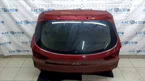 The tailgate is bare with glass, Hyundai Tucson 19-21 red R5R.