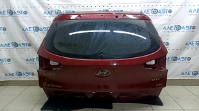 The tailgate is bare with glass, Hyundai Tucson 19-21 red R5R.