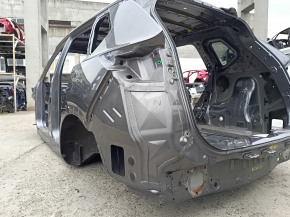Quarter wing rear left Nissan Rogue 21-23 on the body, graphite