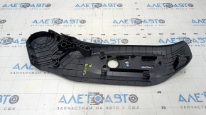 Black driver's seat side control trim for Hyundai Tucson 16-21