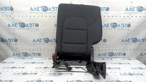 Rear seat backrest, 2nd row, left, Hyundai Tucson 19-21, black fabric, with mechanism, for cleaning