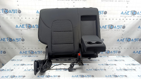 Rear seat backrest, 2nd row, right, Hyundai Tucson 19-21, black fabric, with mechanism, needs cleaning, scratches