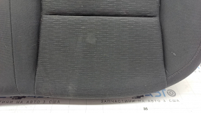 Rear seat cushion, 2nd row, Hyundai Tucson 19-21, black fabric, dry cleanable