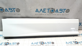 Lower rear right door trim for Audi Q8 19-26, black, scratches, trimmed guides