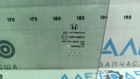 Rear left door glass for Honda Civic XI FE/FL 22-26