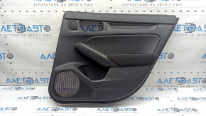 Door trim panel, rear right, Honda Civic XI FE/FL 22-26, black fabric, LX, scratches