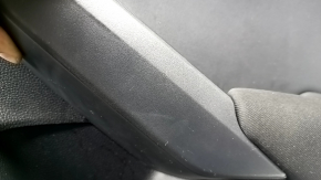 Door trim panel, rear right, Honda Civic XI FE/FL 22-26, black fabric, LX, scratches