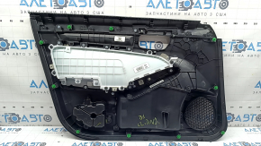 Front right door panel for Honda Civic XI FE/FL 22-26, black fabric