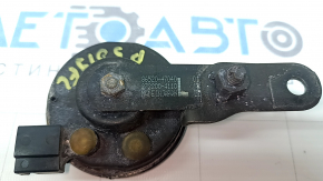 Left horn for Toyota Prius 50 16-22 low Denso with bracket, rusty