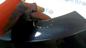 Front left fender Honda Civic XI FE/FL 22-26 black NH731P, scratches