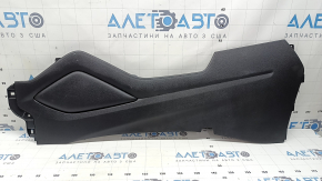 Left side center console trim for Hyundai Tucson 19-21 rear, black