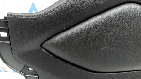 Left side center console trim for Hyundai Tucson 19-21 rear, black