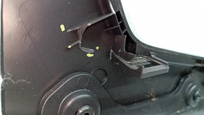 Left side center console trim for Hyundai Tucson 19-21 rear, black