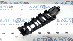 Honda Civic XI FE/FL 22-26 black front left window control trim