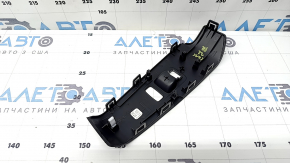 Honda Civic XI FE/FL 22-26 black front right window control trim
