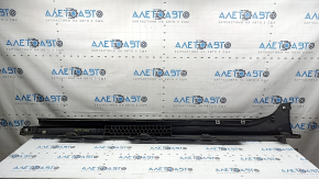 Right side sill for Honda Civic XI FE/FL 22-26 4d, black, scratches