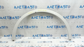 Front right fender arch trim BMW X7 G07 19-22 white, worn