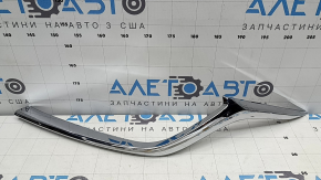 Radiator grille molding lower left Mazda 6 16-17 chrome, for LED