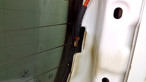 Bare trunk door with glass, upper part, BMW X7 G07 19-26 tinted, white A96, dented
