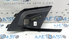 Fog light frame left Honda Civic XI FE/FL 22-