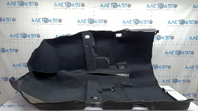 Toyota Prius 50 16-21 black floor covering, needs cleaning, tear