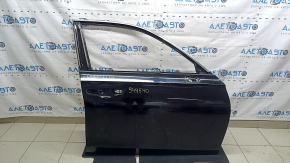 Honda Civic XI FE/FL 22-26 US-built front right door, black NH731P, with chrome upper molding