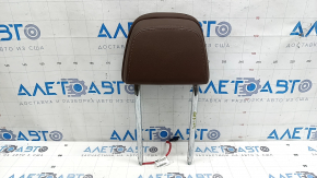 Driver's seat headrest BMW X7 G07 19-22 brown leather, Coffee, Comfort, melted leather