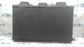 Rear seat backrest, 2nd row, Honda Civic XI FE/FL 22-26, 4D fabric, black, one-piece backrest, cleanable