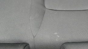 Rear seat backrest, 2nd row, Honda Civic XI FE/FL 22-26, 4D fabric, black, one-piece backrest, cleanable