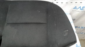 Rear seat cushion, 2nd row, Honda Civic XI FE/FL 22-26, 4d fabric, black, dry cleanable