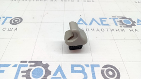 Driver's sun visor mounting hook for Honda Civic XI FE/FL 22-26 gray