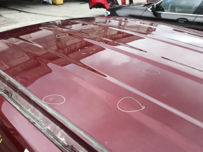 Metal roof for Hyundai Tucson 16-21 without panoramic windows, on the body, with bumpers