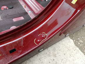 Left central body pillar Hyundai Tucson 16-21 on the body, bumpers
