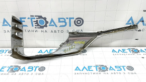 Left front bumper molding for BMW X7 G07 19-22 chrome, Pure Excellence, sand, crack