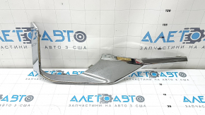 Right front bumper molding for BMW X7 G07 19-22 chrome, Pure Excellence, sand