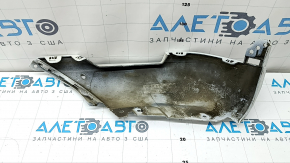 Right front bumper lip for BMW X7 G07 19-22 Pure Excellence, white, scratched
