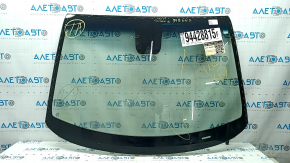 Hyundai Tucson 19-21 windshield with heated wiper area camera, air along the edge, sand