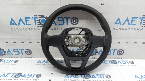 Bare steering wheel for Honda Civic XI FE/FL 22-26 black rubber, with trim and wiring, ready for dry cleaning