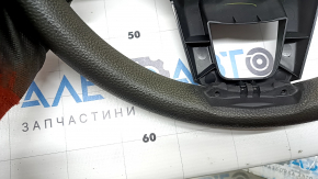 Bare steering wheel for Honda Civic XI FE/FL 22-26 black rubber, with trim and wiring, ready for dry cleaning