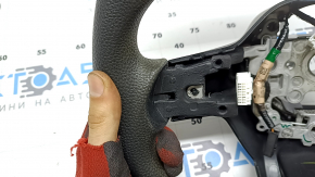 Bare steering wheel for Honda Civic XI FE/FL 22-26 black rubber, with trim and wiring, ready for dry cleaning
