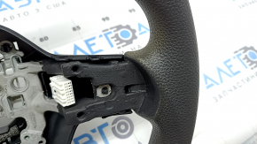 Bare steering wheel for Honda Civic XI FE/FL 22-26 black rubber, with trim and wiring, ready for dry cleaning