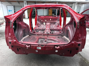 Toyota Prius 50 19-22 rear panel on the body, red