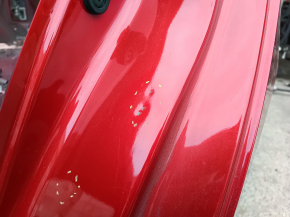 Quarter wing rear left Toyota Prius 50 19-22 under BSM on the body, red, bumps, dent