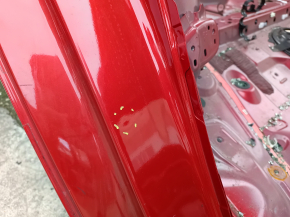 Quarter wing rear right Toyota Prius 50 19-22 under BSM, on the body, red, bumps, dents