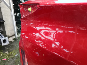 Quarter wing rear right Toyota Prius 50 19-22 under BSM, on the body, red, bumps, dents